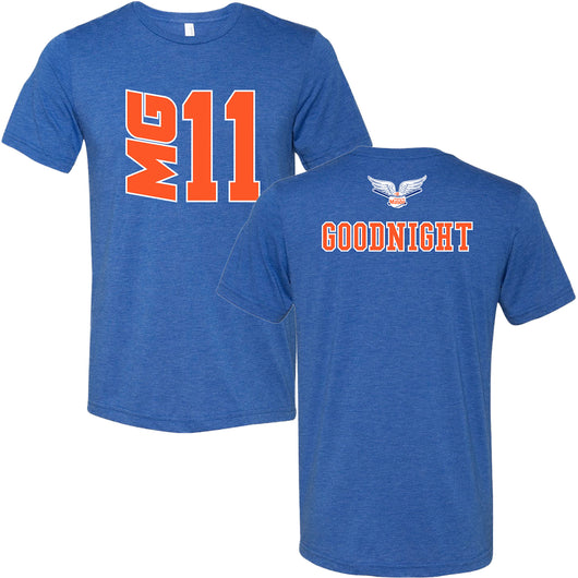 MG11 Royal Unisex Poly-Rich Blend Tshirt