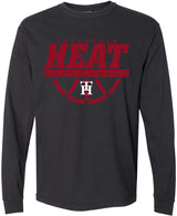 Tennessee Heat Basketball Comfort Colors Long Sleeve T-shirt