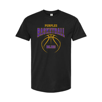 Purples Basketball Tee