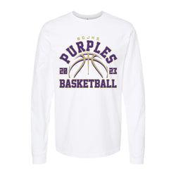 BGJHS Basketball Long Sleeve Tee