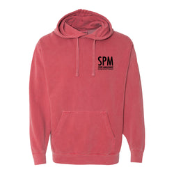 WKU Sport Management SPM Comfort Colors Hooded Sweatshirt