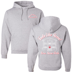 Alpha Omicron Pi House Girls Hooded Sweatshirt