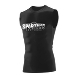 Spartans Football Compression Sleeveless Tee