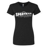 Spartans Football Next Level Unisex and Women's Short Sleeve T-shirt