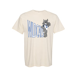 Franklin Simpson Dance Retro Wildcats Ivory Tee (Adult & Youth Only)