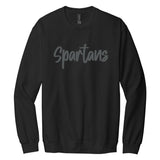 South Warren Monochrome Spartans Crewneck