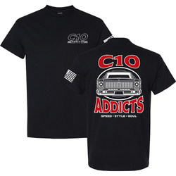 C10 Addicts Short Sleeve T-Shirt