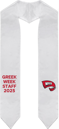 Greek Week Staff 2025 Stole