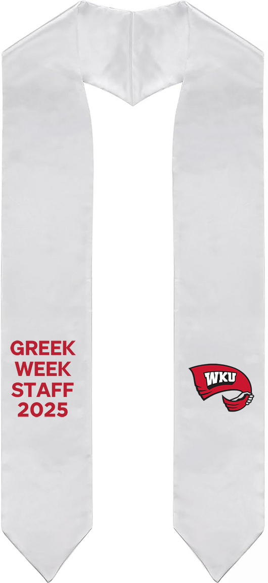Greek Week Staff 2025 Stole