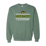 Greenwood Lacrosse Crewneck Sweatshirt (Multiple color options)