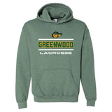 Greenwood Lacrosse Hooded Sweatshirt (Multiple color options)