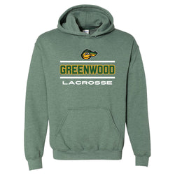 Greenwood Lacrosse Hooded Sweatshirt (Multiple color options)