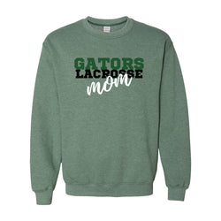 Greenwood Lacrosse Crewneck Sweatshirt Gators Mom