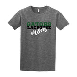 Greenwood Lacrosse Short Sleeve Gators Mom T-shirt (Multiple color options)