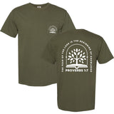 HLC Adult 100% Cotton Short Sleeve Pocket T-shirt (4 colors)