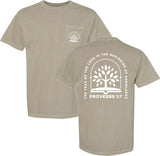 HLC Adult 100% Cotton Short Sleeve Pocket T-shirt (4 colors)