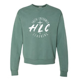 HLC Adult Garment-Dyed Crewneck Sweatshirt (4 colors)