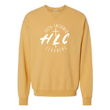 HLC Adult Garment-Dyed Crewneck Sweatshirt (4 colors)
