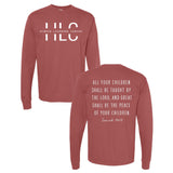 HLC Adult 100% Cotton Long Sleeve T-shirt (4 colors)