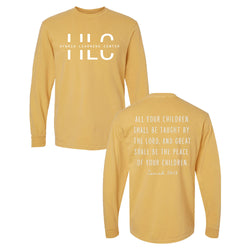 HLC Adult 100% Cotton Long Sleeve T-shirt (4 colors)