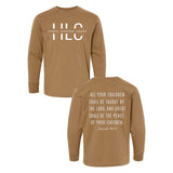 HLC Youth 100% Cotton Long Sleeve T-shirt (4 colors)