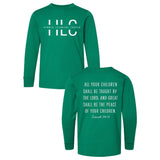 HLC Youth 100% Cotton Long Sleeve T-shirt (4 colors)