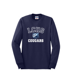 Logan County Cougars Long Sleeve Tee Adult/Youth Sizes