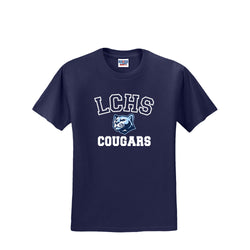 Logan County Cougars Short Sleeve Adult/Youth Sizes