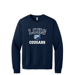 Logan County Cheer Cougars Crewneck Adult/Youth Sizes