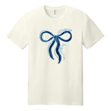 Logan County Cheer Bow Tee Short Sleeve and Long Sleeve Options