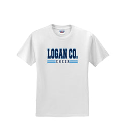 Logan County Cheer Short Sleeve Tee Adult/Youth Sizes