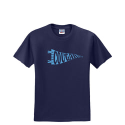 Logan County Cheer Spirit Flag Tshirt - Youth and Adult
