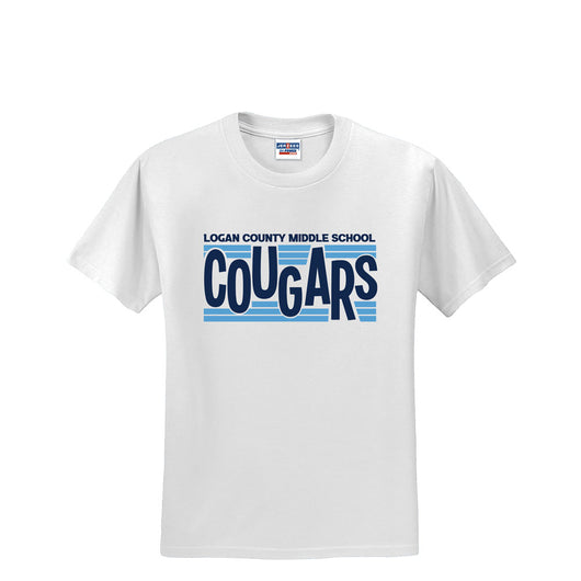 Logan County Cheer LCMS Tshirt - Youth and Adult