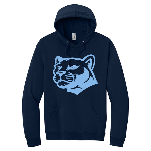 Logan County Cheer Cougar Head Hoodie- Youth and Adult