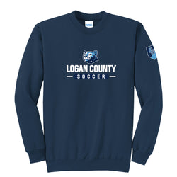 LC Soccer - Fleece Crewneck Sweatshirt (2 colors)