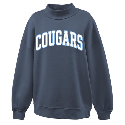 LC Cheer - Navy Mockneck