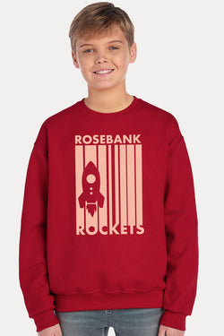 Rosebank Rocket Crewneck Sweatshirt- Peach