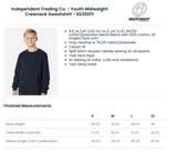 HLC - Youth & Adult Heavyweight Crewneck Sweatshirt