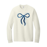 Logan County Cheer Bow Tee Short Sleeve and Long Sleeve Options