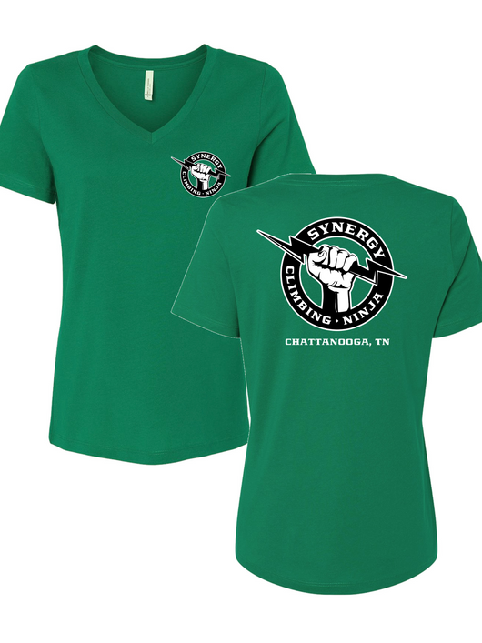 Synergy Women's Short Sleeve V-Neck (optional)