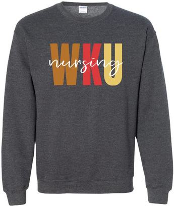 WKU Nursing Classic Crewneck Sweatshirt