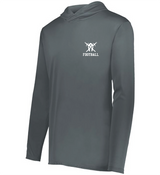 Spartans Football Long Sleeve Hooded Shirt