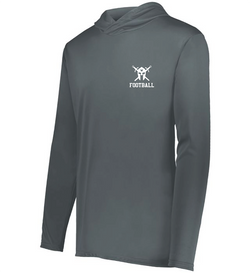 Spartans Football Long Sleeve Hooded Shirt