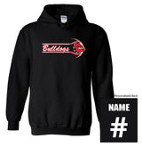 Bulldogs Black Fleece Hoodie