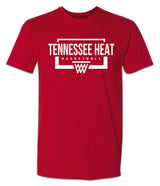 Tennessee Heat Basketball Red Short Sleeve